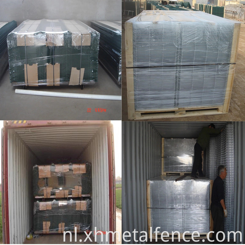 Hot Sale Powder Coated Twin DoppelstabMtenzaun / Double Wire Mesh Fence